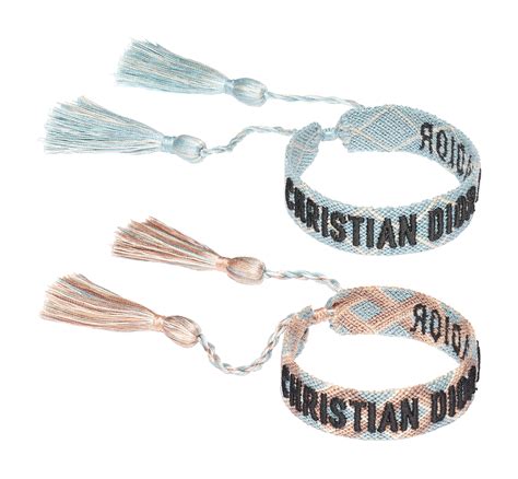 braccialetti stoffa dior